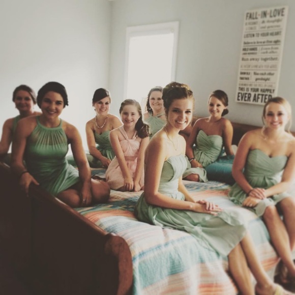 COPY - David’s bridal bridesmaid dress - Picture 2 of 4